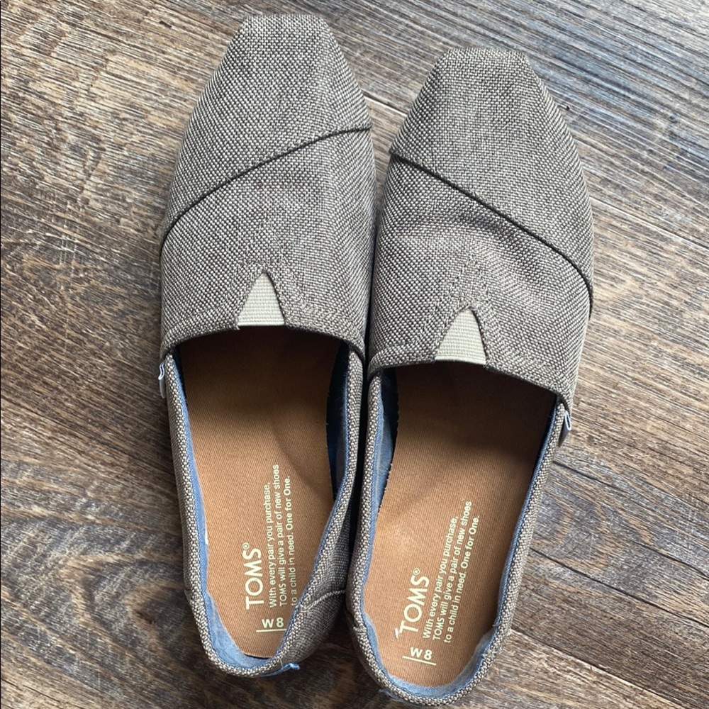 TOMS Textured Slip-Ons